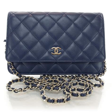 chanel necklace wallet